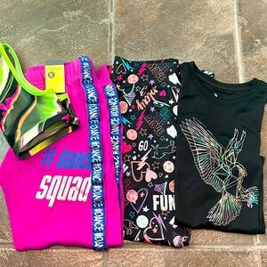 Like new/NWT sport bundle size 10/12! Great styles!!